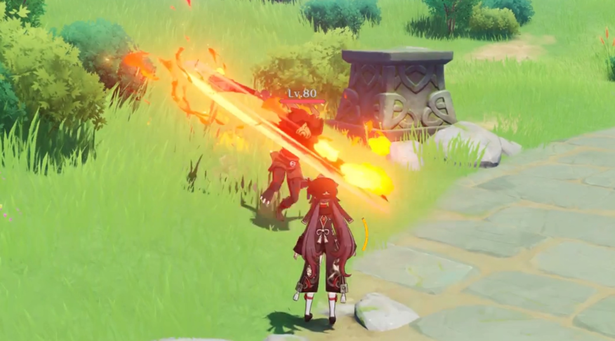 棍棒振り回し突撃