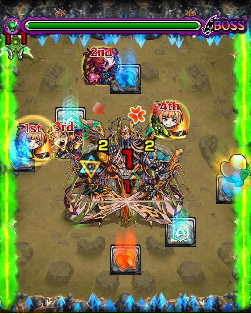 28の獄 ボス1 処理後