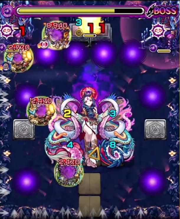 禁忌の獄30 ボス1 クロスドクロ処理後