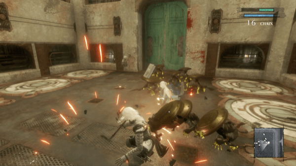 ロボット山2階のマモノを全滅させる