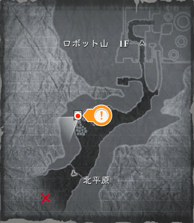 マモノの軍隊のマップ