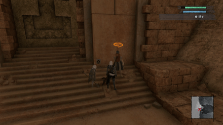 封印されたマモノの場所