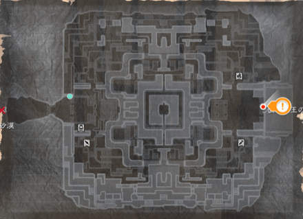 復興の街のマップ