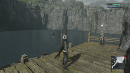 北平原の釣り場