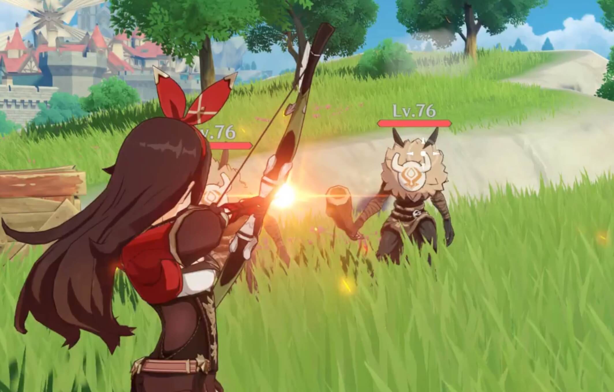 重撃で吹き飛ばしを狙おう