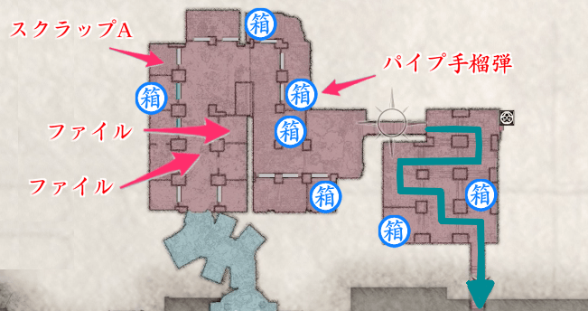 黒装束の女から逃げながら