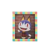 みしらぬネコのしゃしんのパステルの画像