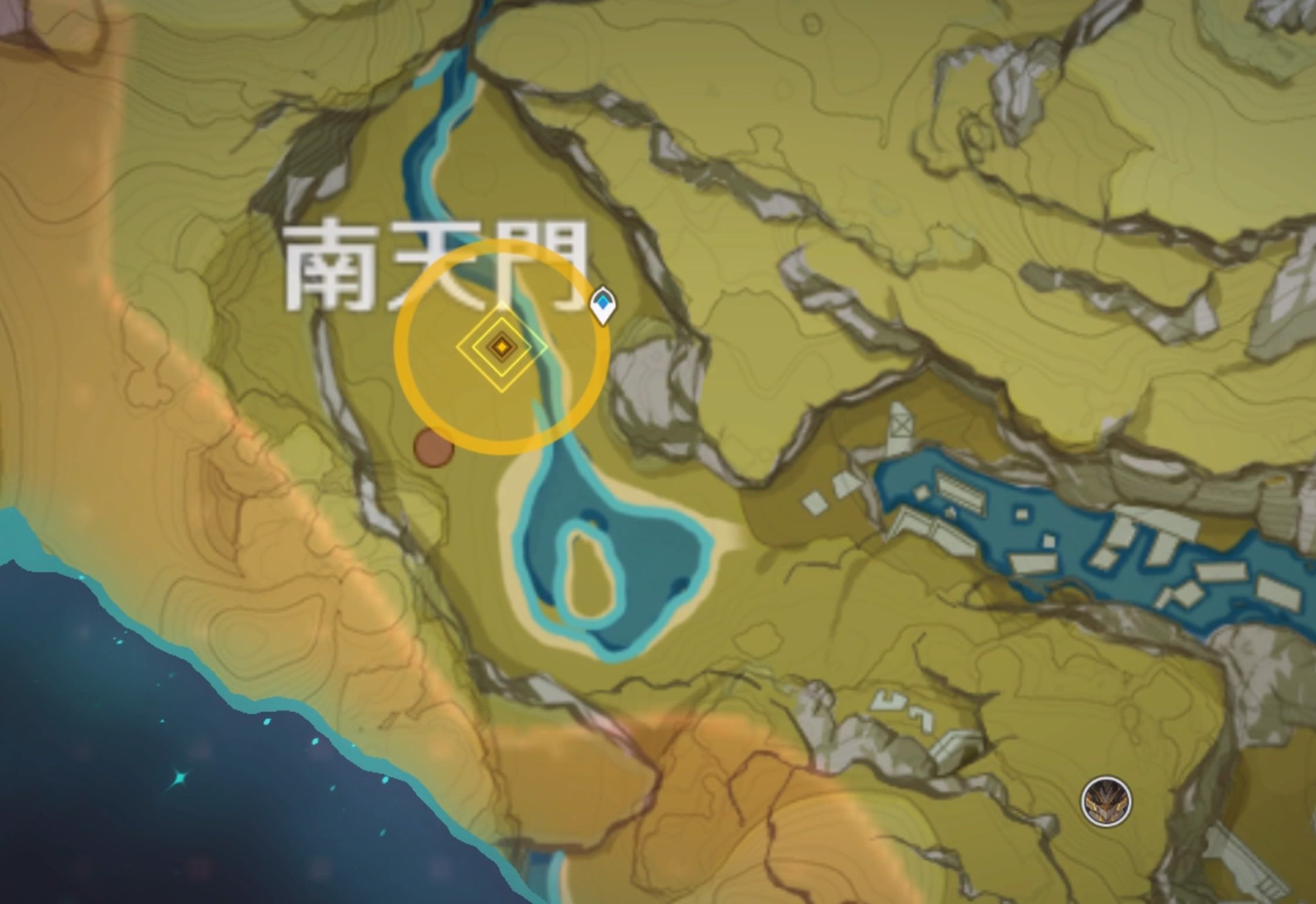 南天門で新たな手がかりを探す