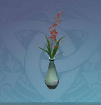 花瓶-「満開の朱色」の画像