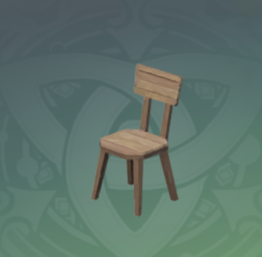 松のダイニングチェアの画像