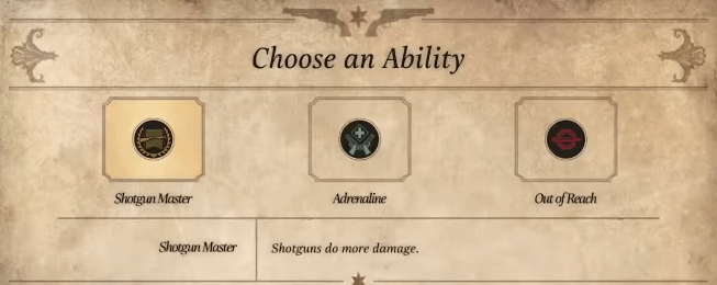 アビリティで能力を強化できる