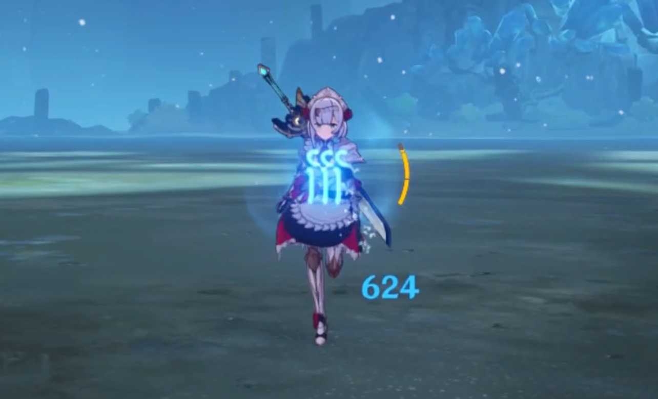 元素攻撃を受けると持続的にダメージが発生