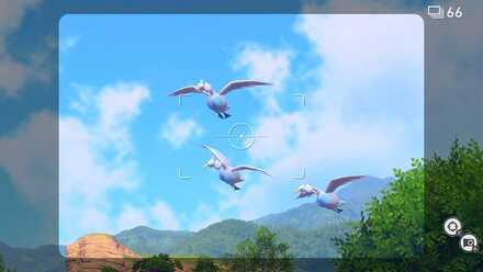 カメラ/ポインタの速度を8~10に設定する