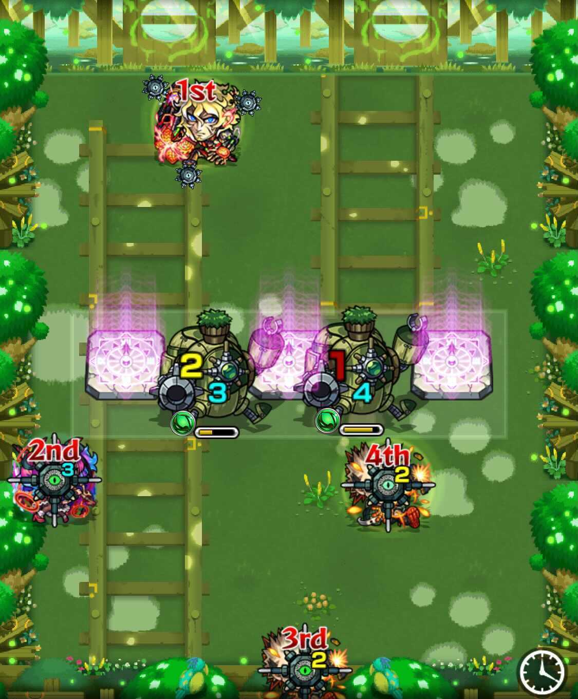 ブラウニー 超絶 ステージ1 ドクロ処理後