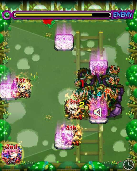 ブラウニー 超絶 ステージ2 ドクロ処理後