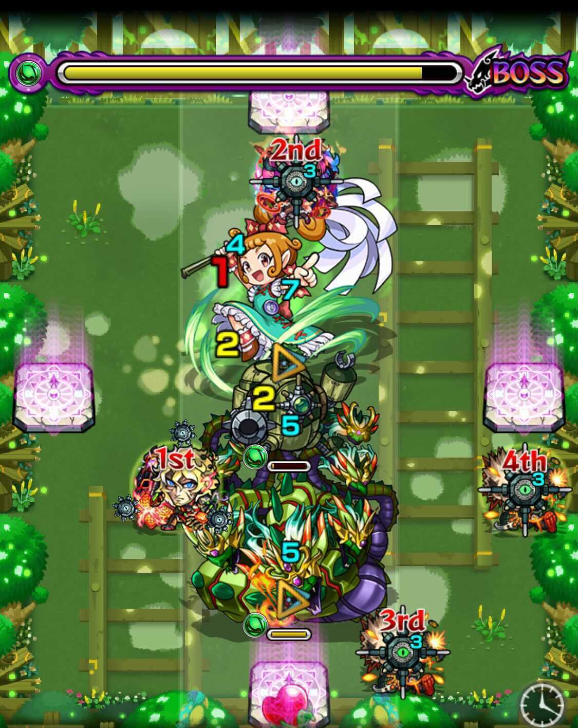 ブラウニー 超絶 ボス2 ドクロ処理後