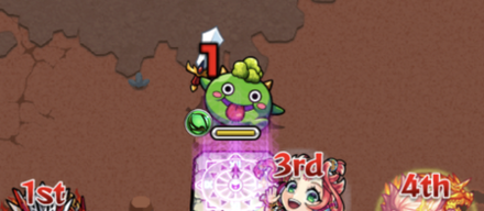 剣ザコに触れると攻撃アップ