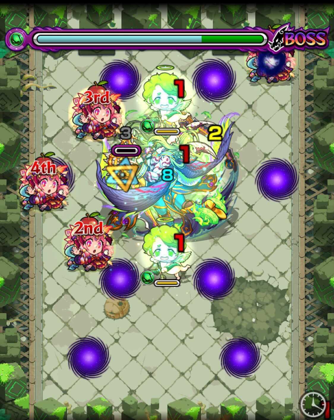 真ベリアル  ボス1 処理後