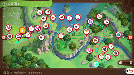 シェイミの出現場所