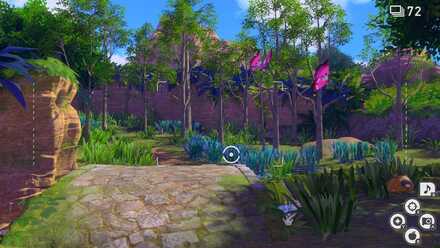 調査中にZRボタンを押す