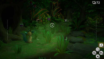 リーフィアが上を向いた時にメロディーを奏でる