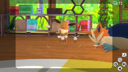 アブリーとイーブイ