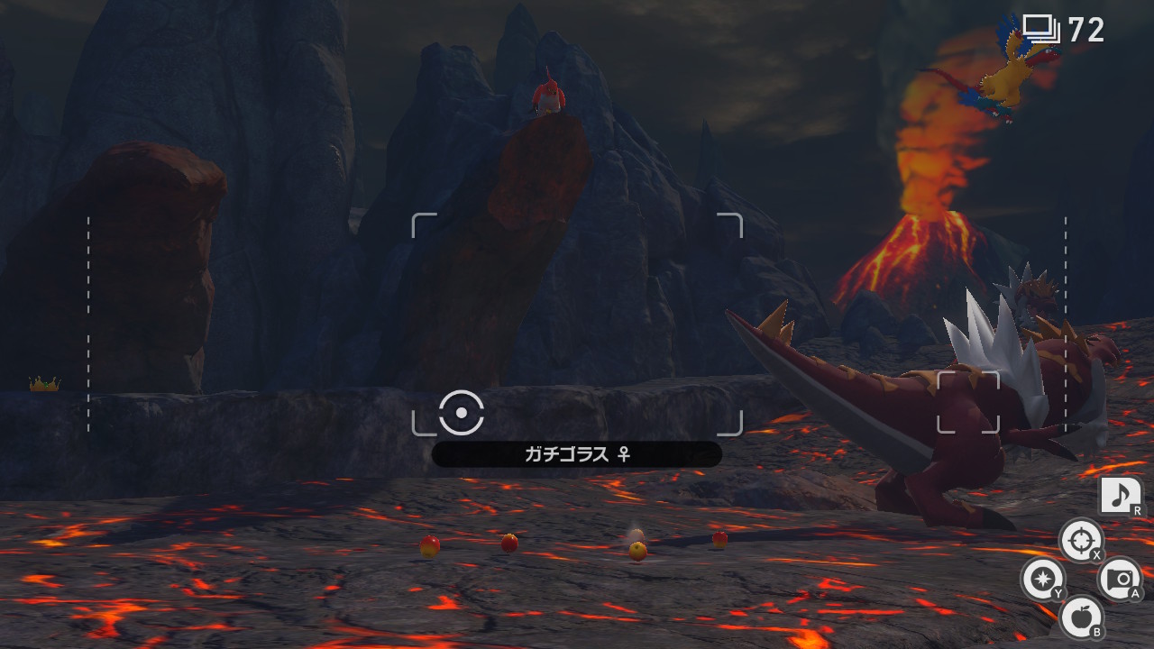 ハンティングの瞬間