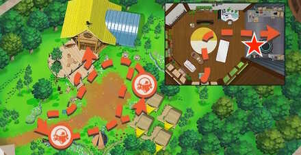 ニャースの詳細位置