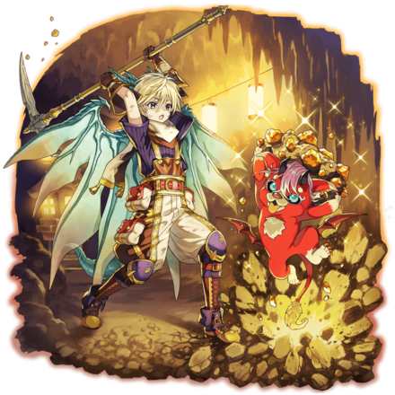 オセロニアの［採掘場での特訓］クロードの画像