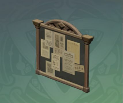 壁掛け式記録板の画像