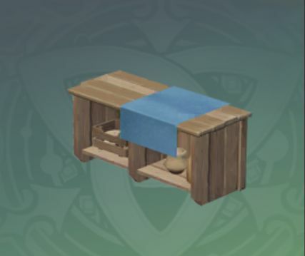 松の開放式棚の画像