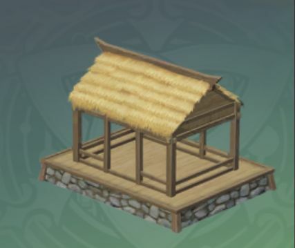 干し草の貨物倉庫の画像