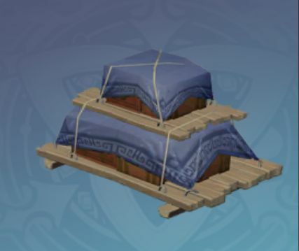 耐波構造の二段パレットの画像