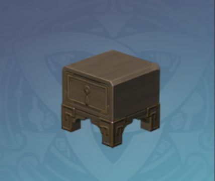 却砂のナイトテーブルの画像