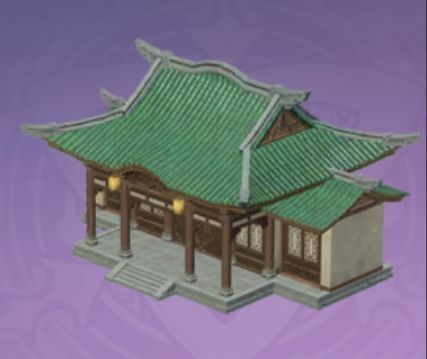 古宅の別棟「庭園の一日」の画像