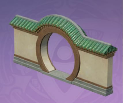 古宅の景壁「庭中の絶景」の画像