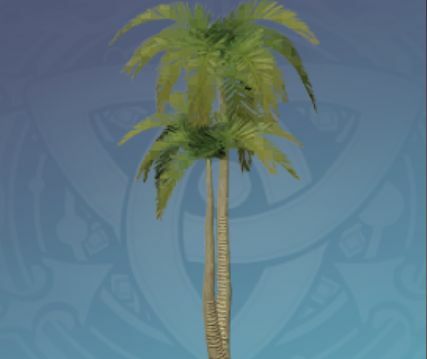 明砂のヤシの木の画像