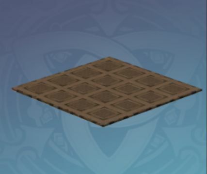 垂香の格子柄天井の画像