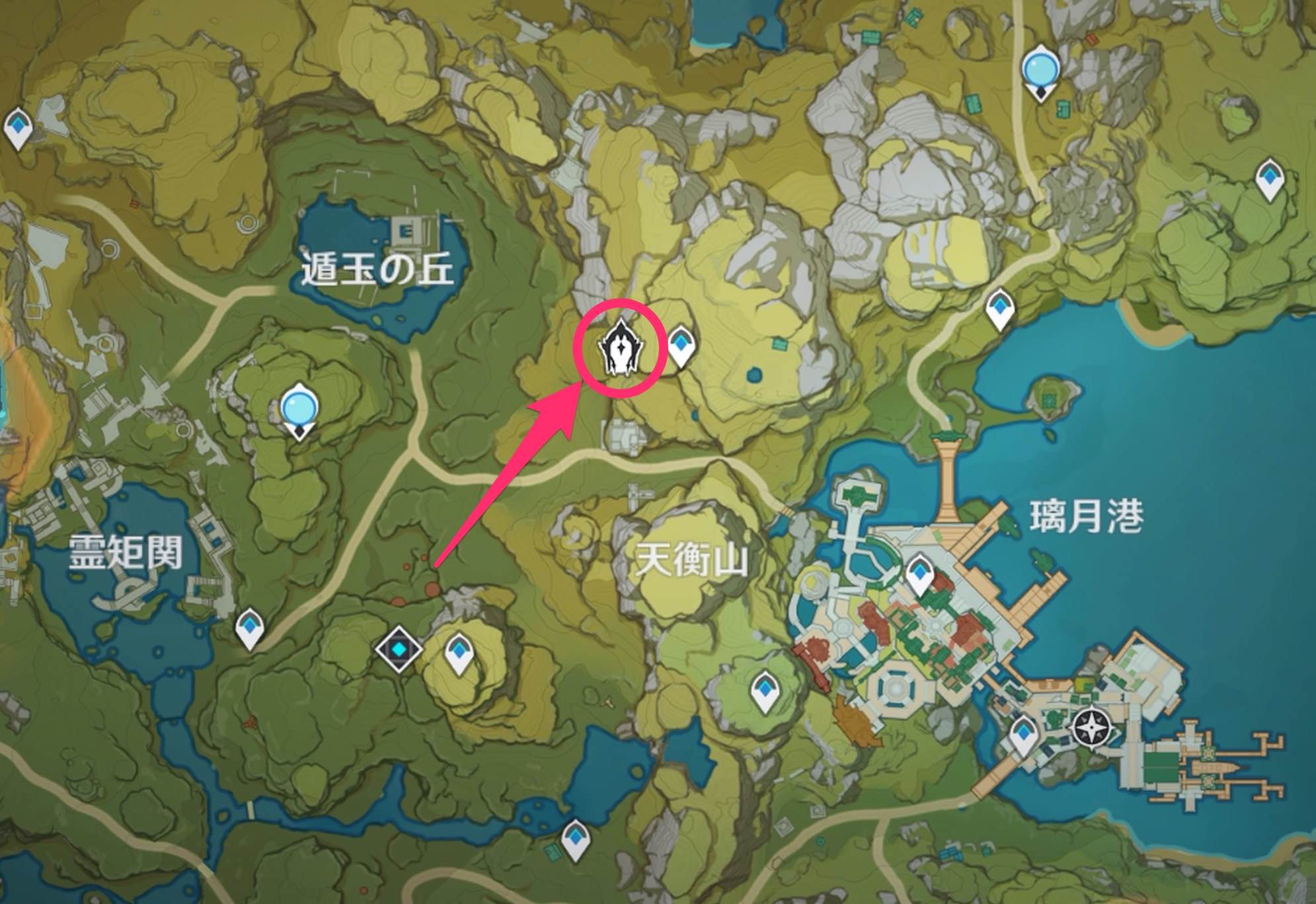 秘境「氷霜が蝕む地」