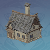 古風な田舎の家屋の画像