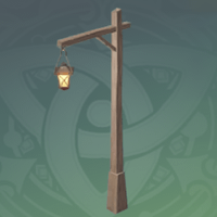 野外の松の街灯の画像