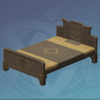 煙霞の夢のベッドの画像