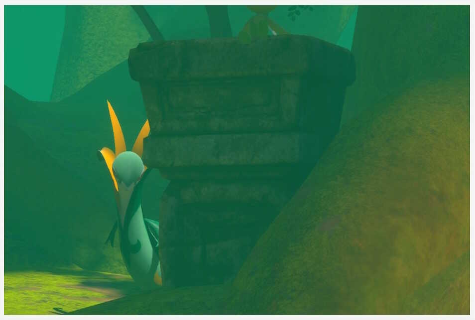 樹海の古代遺跡