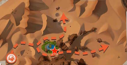 バルジーナの詳細位置