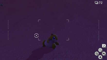 転がってくるサンドを止める