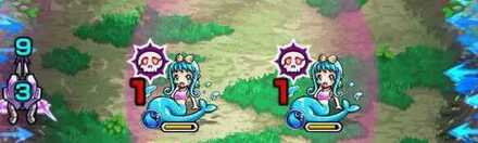 マーメイドは1体ずつ倒す