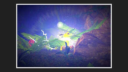 サンダースにイルミナオーブを当てる