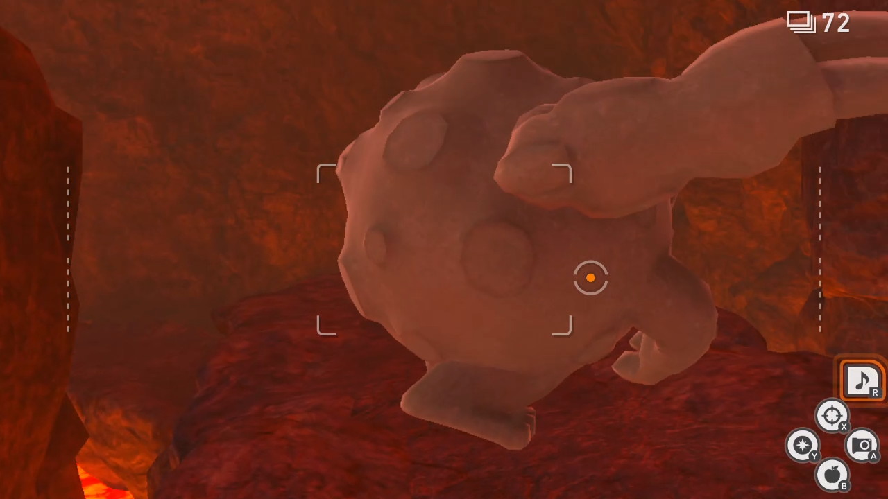 火山でかくれんぼ