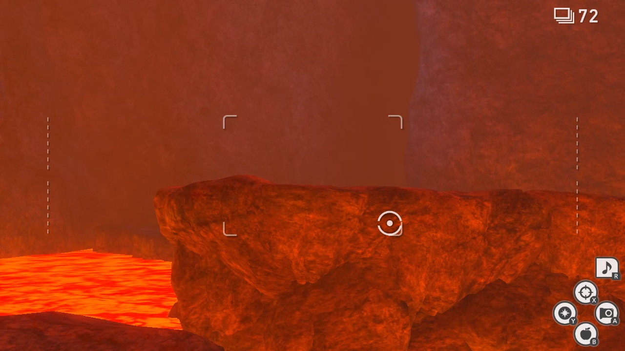 火山でかくれんぼ