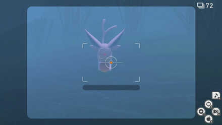 最初のエリアでエーフィにふわリンゴを与える